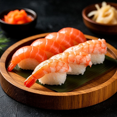 Суши с креветкой